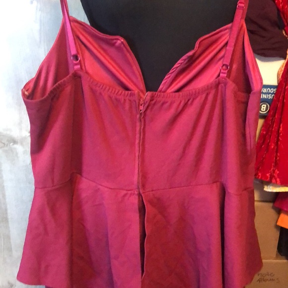 Charlotte Russe Red Plus Size Jumpsuit - Picture 6 of 8